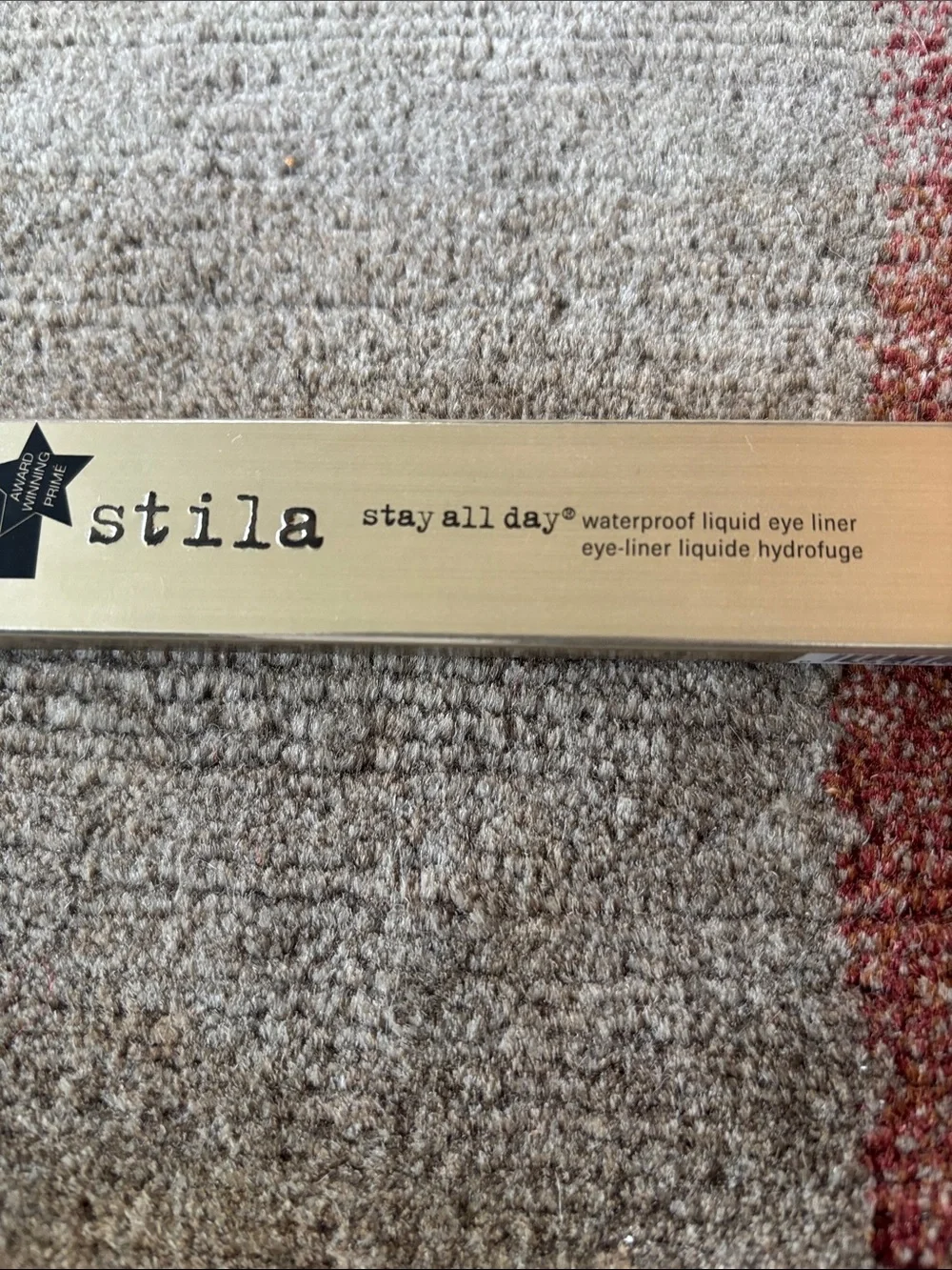 New - Stila 'Stay All Day' Liquid Eyeliner Pen - Intense Black - Full Size